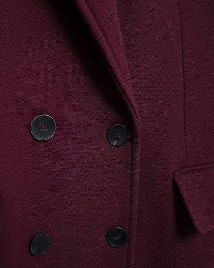 Burgundy Coat: Elegance and Warmth Combined