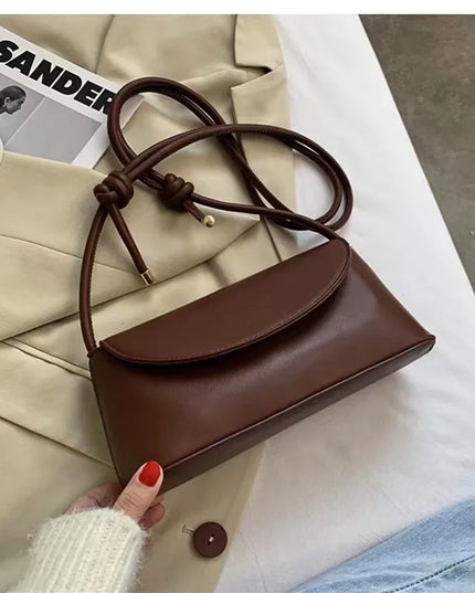 Chic Crossbody: Elegant PU Leather Shoulder Bag