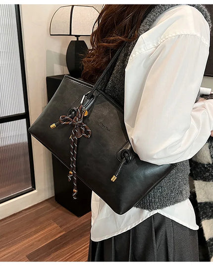 Chic PU Leather Shoulder Bag