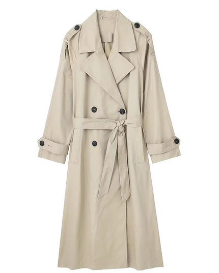 Chic Trench Coat - Timeless Elegance
