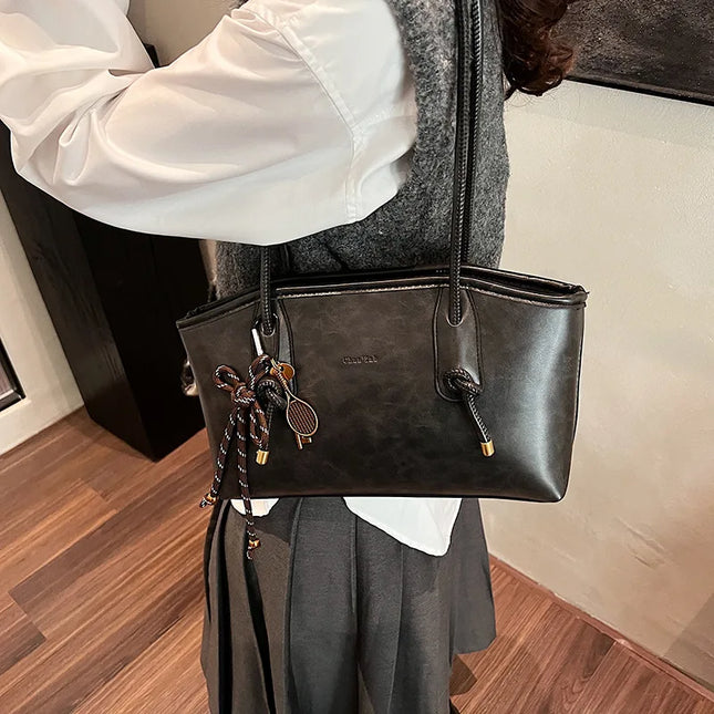 Chic PU Leather Shoulder Bag