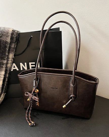 Chic PU Leather Shoulder Bag