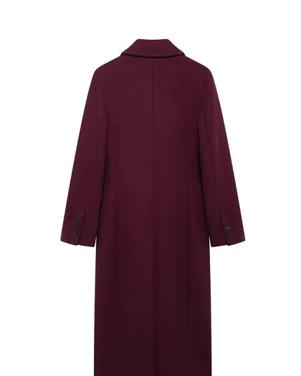 Burgundy Coat: Elegance and Warmth Combined