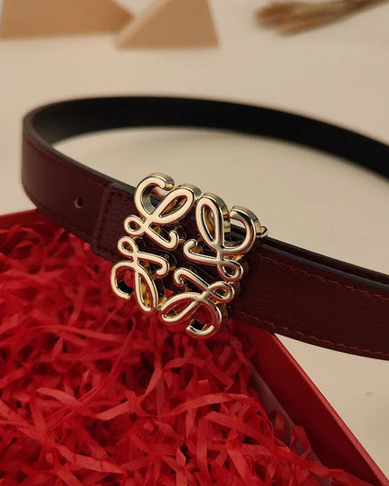 Fashionable Leather Belt - Sweet & Versatile