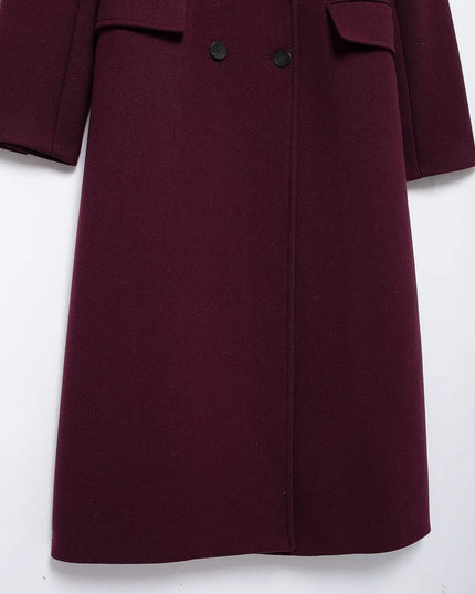 Burgundy Coat: Elegance and Warmth Combined