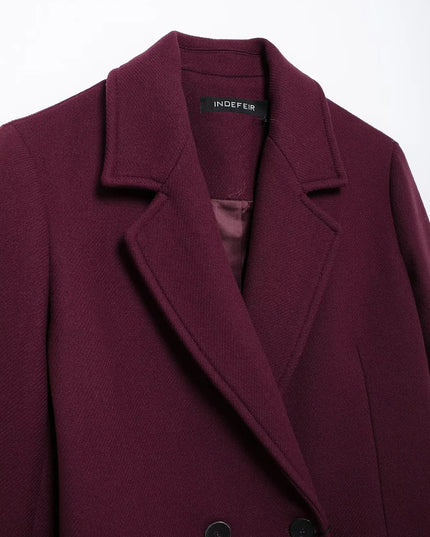 Burgundy Coat: Elegance and Warmth Combined
