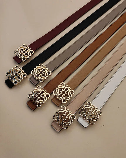 Fashionable Leather Belt - Sweet & Versatile